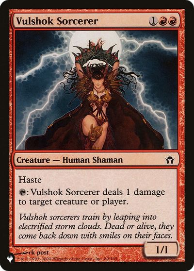 Vulshok Sorcerer card art