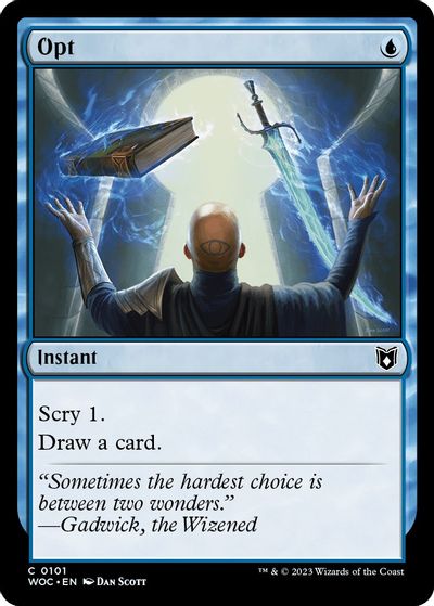 Opt card art