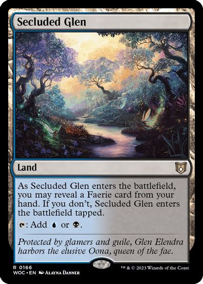 Secluded Glen card art