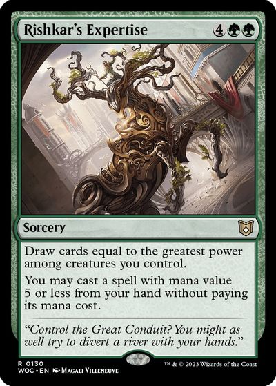 Rishkar's Expertise card art