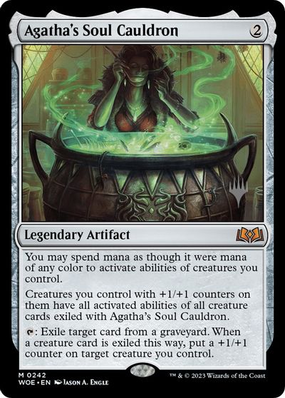 Agatha's Soul Cauldron card art