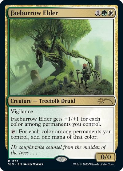Faeburrow Elder card art