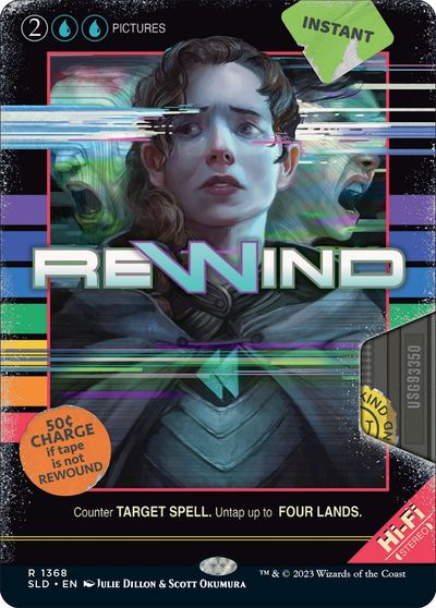 Rewind card art