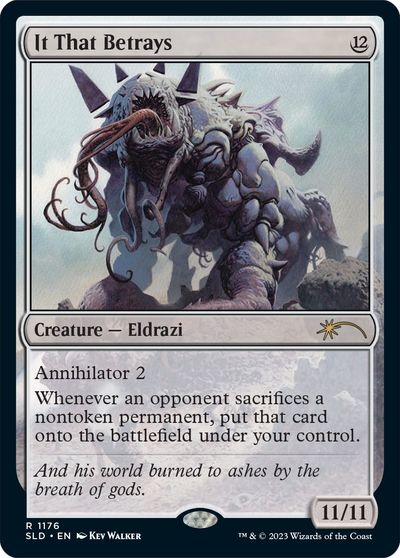 It That Betrays (1176) card art