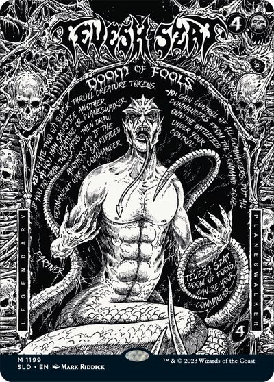 Tevesh Szat, Doom of Fools card art