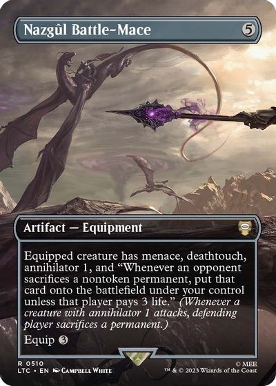 Nazgul Battle-Mace (Borderless) card art
