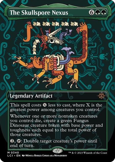 The Skullspore Nexus (Borderless) card art