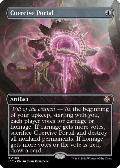 Coercive Portal (Borderless) card art
