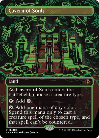 Cavern of Souls (0410f) (Borderless) card art