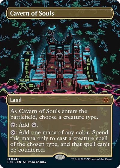 Cavern of Souls (0345) (Borderless) card art