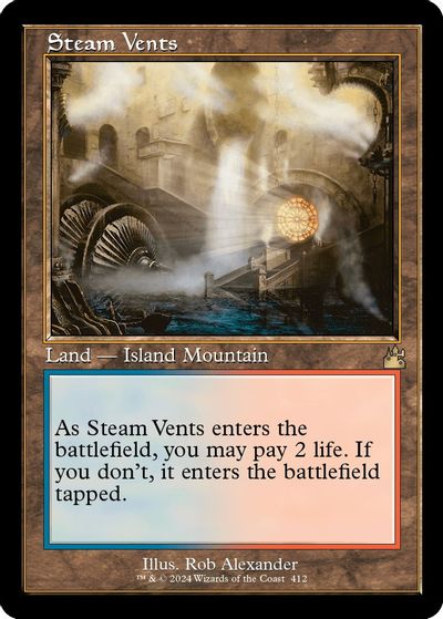 Steam Vents (Retro Frame) card art