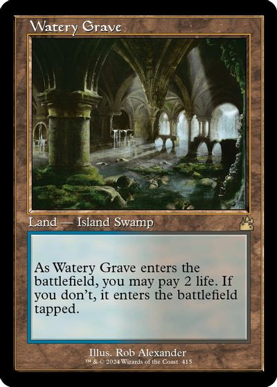 Watery Grave (Retro Frame) card art