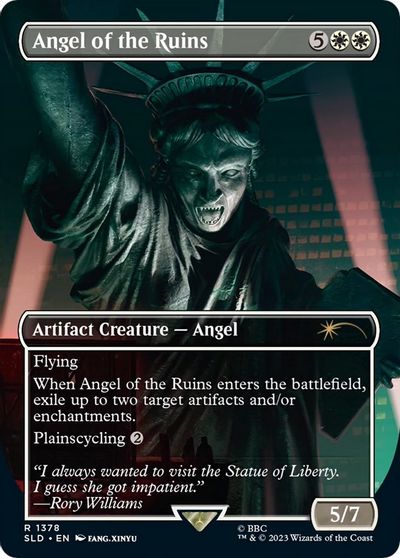 Angel of the Ruins (1378) card art