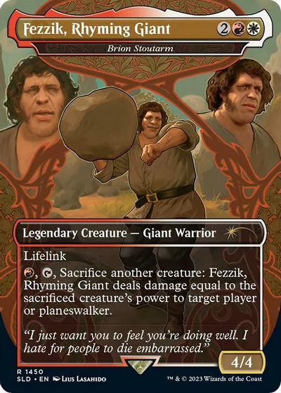 Fezzik, Rhyming Giant - Brion Stoutarm card art