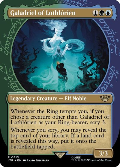 Galadriel of Lothlorien (Showcase) (Surge Foil) card art