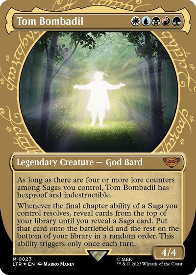 Tom Bombadil (Showcase) (Surge Foil) card art