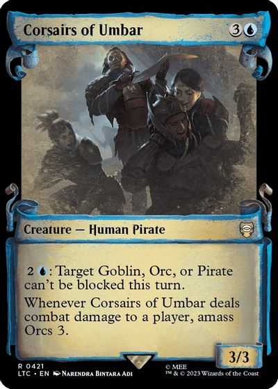Corsairs of Umbar (Showcase Scrolls) card art