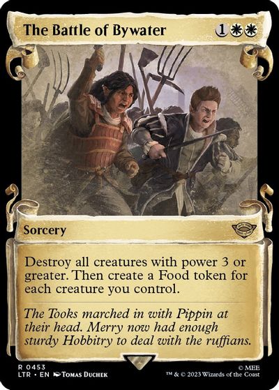 The Battle of Bywater (Showcase Scrolls) card art
