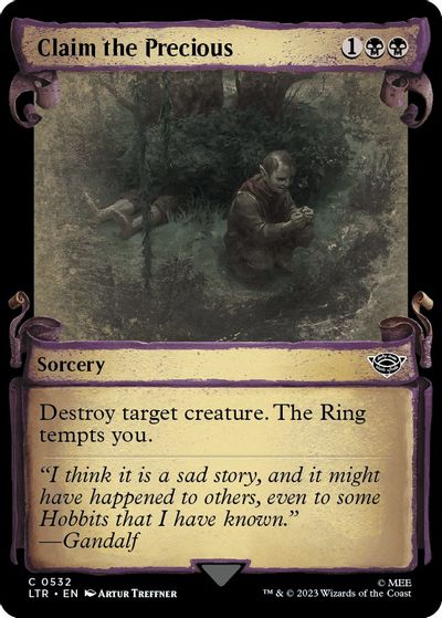 Claim the Precious (Showcase Scrolls) card art