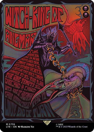 Witch-king of Angmar (Borderless Poster) card art