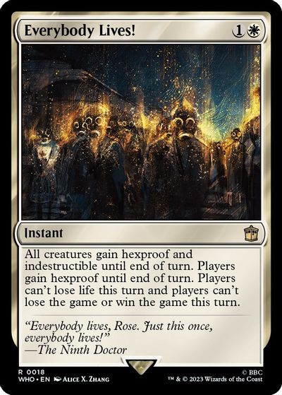 Everybody Lives! card art