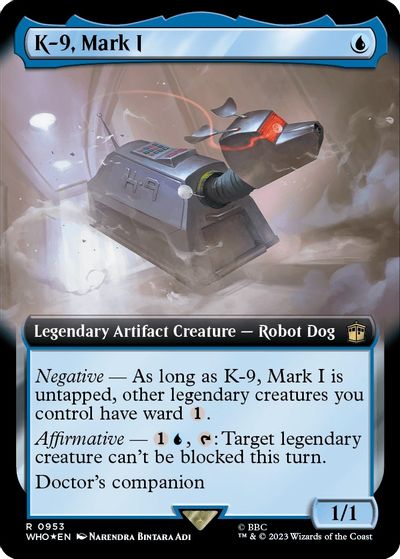K-9, Mark I (Extended Art) (Surge Foil) card art