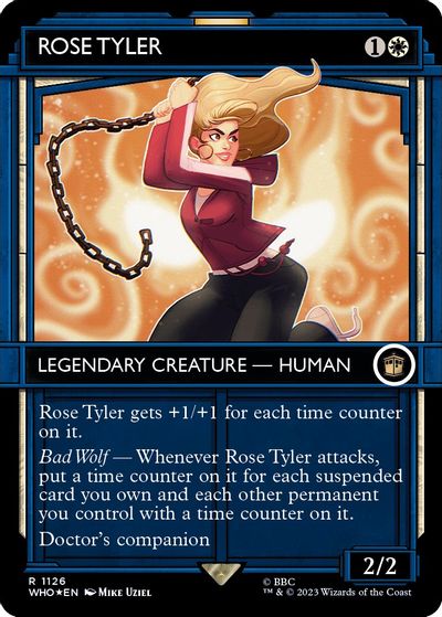 Rose Tyler (Showcase) (Surge Foil) card art