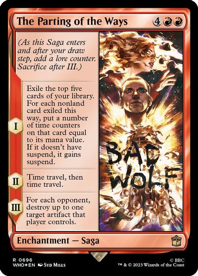 The Parting of the Ways (Surge Foil) card art
