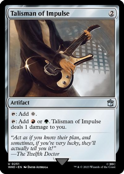 Talisman of Impulse card art