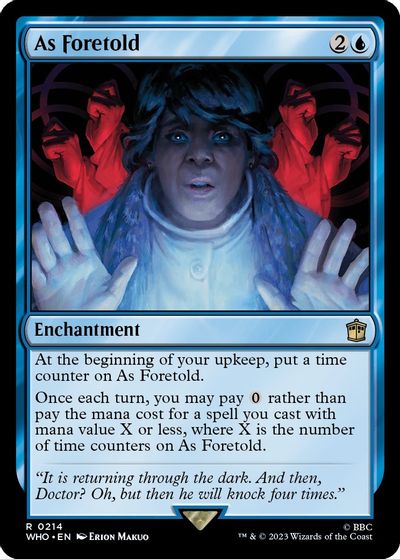 As Foretold card art