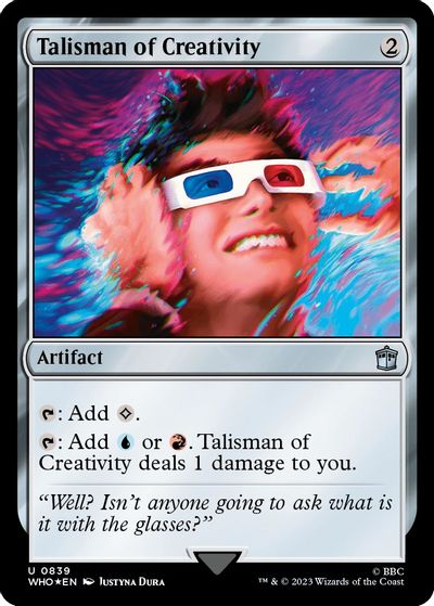 Talisman of Creativity (Surge Foil) card art