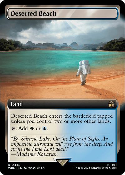 Deserted Beach (Extended Art) card art