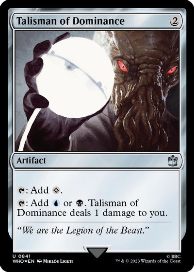 Talisman of Dominance (Surge Foil) card art
