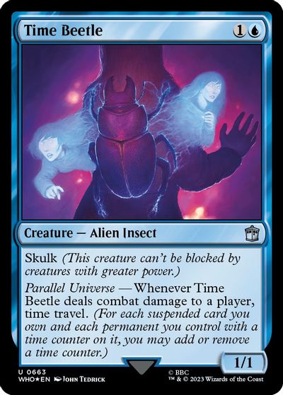 Time Beetle (Surge Foil) card art