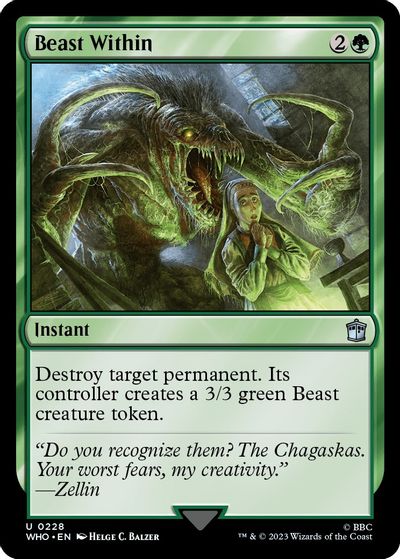Beast Within card art