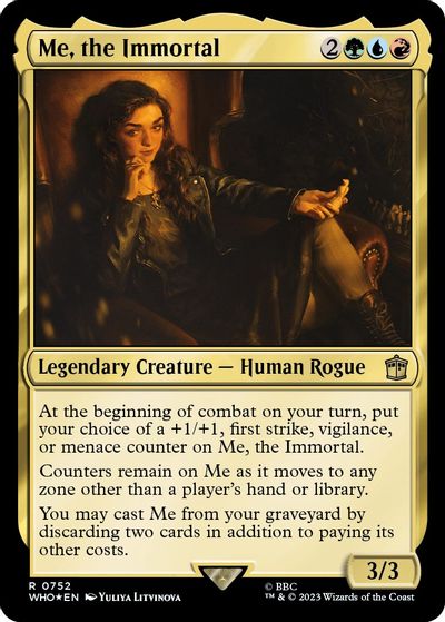 Me, the Immortal (Surge Foil) card art