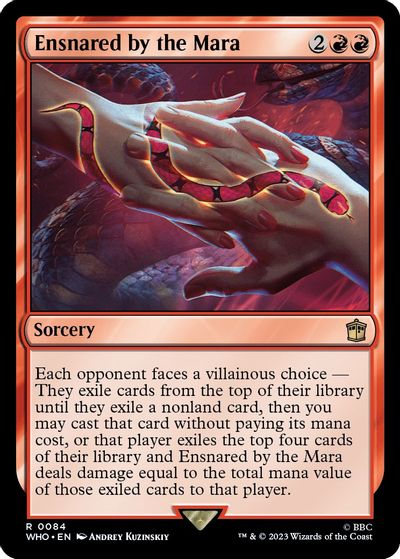 Ensnared by the Mara card art