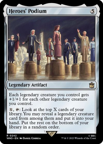 Heroes' Podium card art