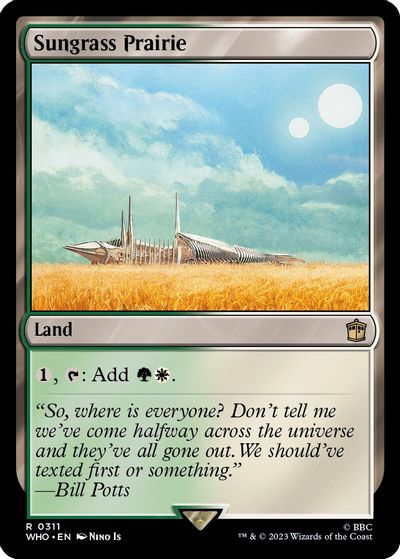Sungrass Prairie card art