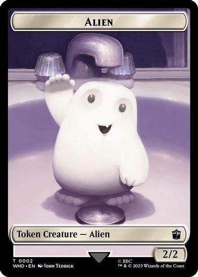 Alien // Osgood, Operation Double Double-Sided Token card art