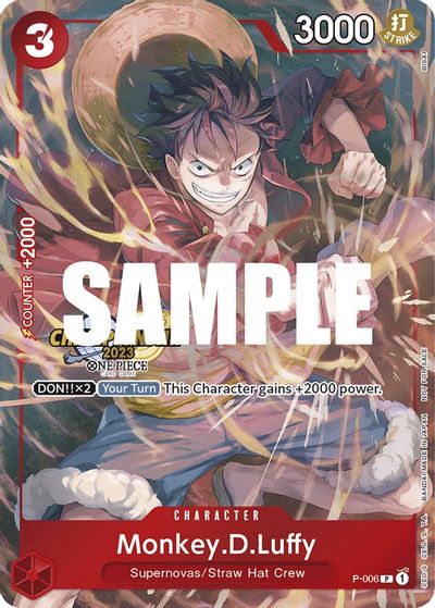 Monkey.D.Luffy (006) (CS 2023 Celebration Pack) card art