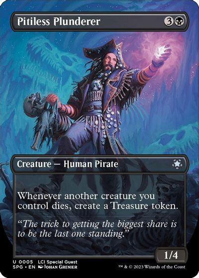 Pitiless Plunderer (Borderless) card art