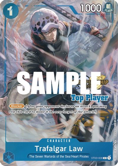 Trafalgar Law (CS 2023 Top Players Pack) card art