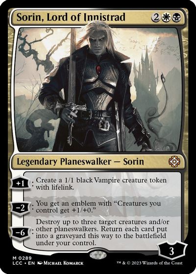 Sorin, Lord of Innistrad card art