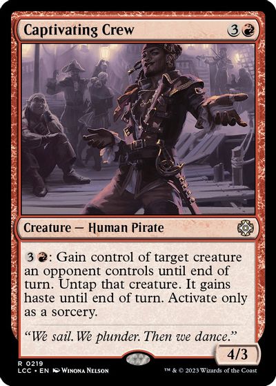 Captivating Crew card art