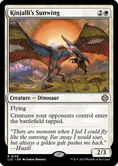 Kinjalli's Sunwing card art
