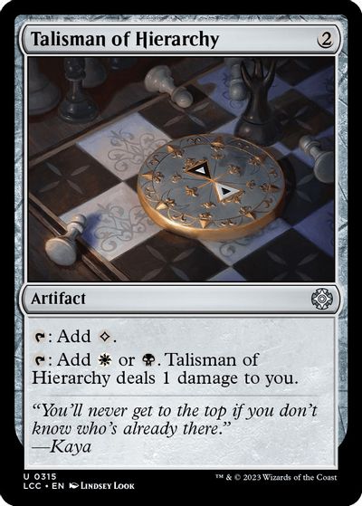 Talisman of Hierarchy card art