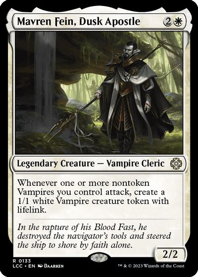 Mavren Fein, Dusk Apostle card art