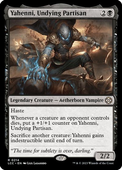 Yahenni, Undying Partisan card art