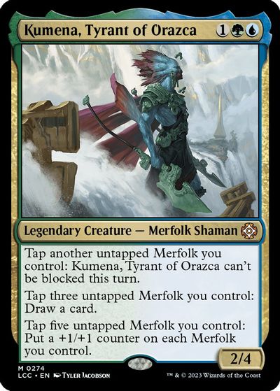 Kumena, Tyrant of Orazca card art